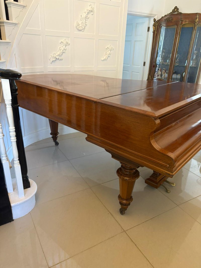 Exceptional Quality Antique C.Bechstein Victorian Rosewood Boudoir Grand Piano Model V (1898) - Image 3